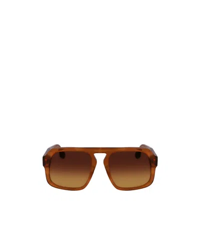 Victoria Beckham Vb674s Sunglasses In Brown