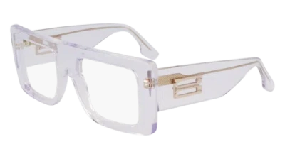 Pre-owned Victoria Beckham Vb677s 909 Crystal Clear 51/22/145 Female Sunglasses