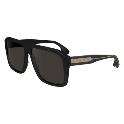 Victoria Beckham Vi-1066565 Oversized Square Sunglasses In Black