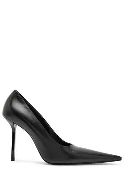 Victoria Beckham Black Victoria Stiletto 100 Leather Heels