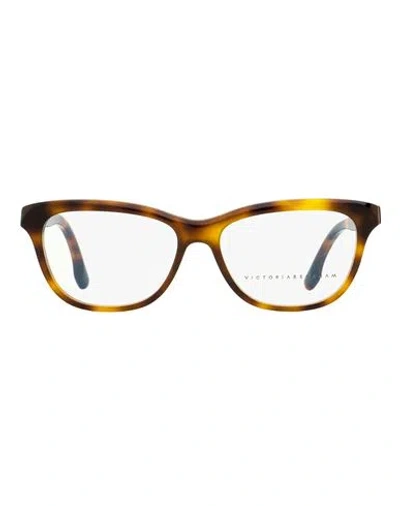 Victoria Beckham Rectangular Vb2607 Eyeglasses Woman Eyeglass Frame Multicolored Si In Brown