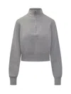 Victoria Beckham Pullover Aus Einem Wollgemisch In Gray