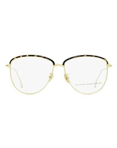 Victoria Beckham Tea Cup Vb2100 Eyeglasses Woman Eyeglass Frame Gold Size 58 Metal