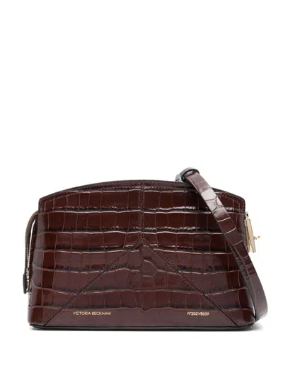 Victoria Beckham Victoria Cross Body Bag In Brown