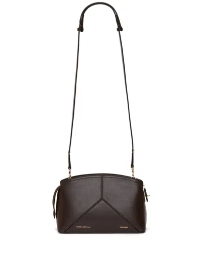 Victoria Beckham Victoria Crossbody Bag In Brown