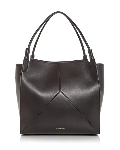 Victoria Beckham Victoria Leather Tote In Black