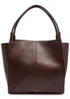 Victoria Beckham Victoria Panelled Smoothed Leather Tote