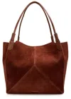 Victoria Beckham Victoria Panelled Suede Tote
