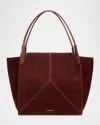 Victoria Beckham Victoria Suede Tote Bag