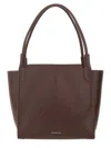 Victoria Beckham Victoria Tote Bag In Burgundy