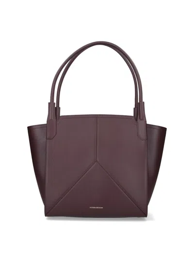 Victoria Beckham 'victoria' Tote Bag In Red