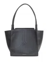 Victoria Beckham Victoria Tote Bag With Leather Inserts In Black