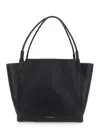 Victoria Beckham Womens Black The Victoria Soft Leather Tote Bag In Black
