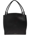 Victoria Beckham Leather Tote Bag In Black