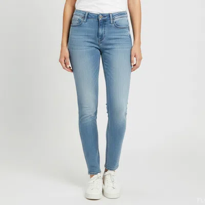 Pre-owned Victoria Beckham Victoria  Blue Denim Skinny Jeans S/waist 27"