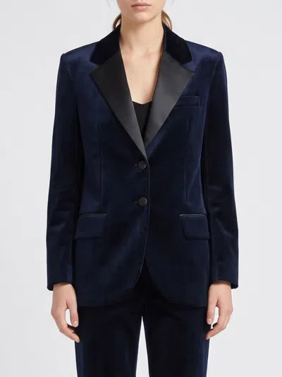 Victoria Beckham Victoria  Jacket Woman Color Blue