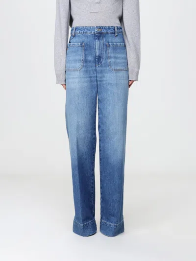 Victoria Beckham Victoria  Jeans Woman In Blue