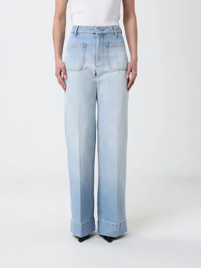 Victoria Beckham Victoria  Jeans Woman In Blue