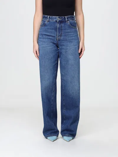 Victoria Beckham Victoria  Jeans Woman Color Blue