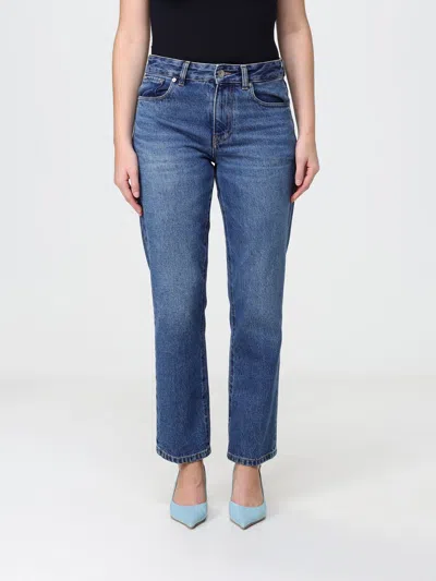 Victoria Beckham Victoria  Jeans Woman Color Blue
