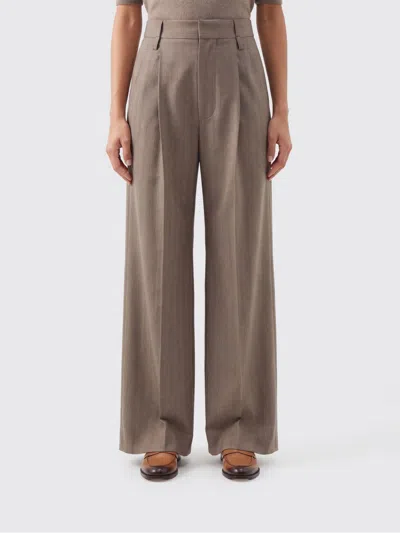 Victoria Beckham Victoria  Pants Woman In Gray