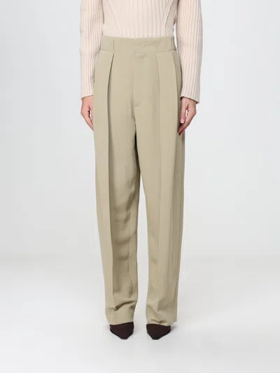 Victoria Beckham Victoria  Pants Woman Color Grey In Neutral