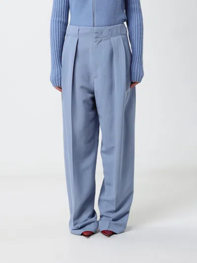 Victoria Beckham Victoria  Pants Woman Color Ocean In Blue