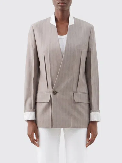 Victoria Beckham Jacket Victoria  Woman Color Beige In Neutral