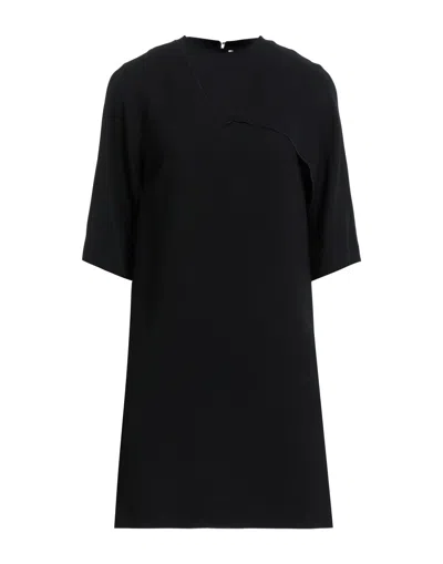Victoria Beckham Victoria,  Woman Mini Dress Black Size 2 Polyester