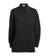 Shop Victoria Beckham Waistcoat-detail Shirt In Black