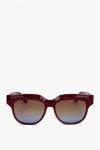 Victoria Beckham Wayfarer Sunglasses With Gradient Lenses