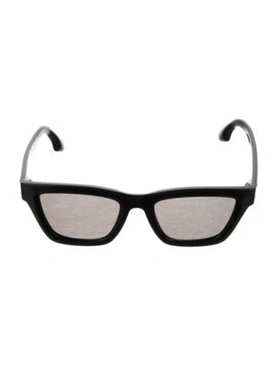Pre-owned Victoria Beckham Wayfarer Tinted Sunglasses In Black