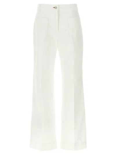 VICTORIA BECKHAM WHITE ALINA JEANS