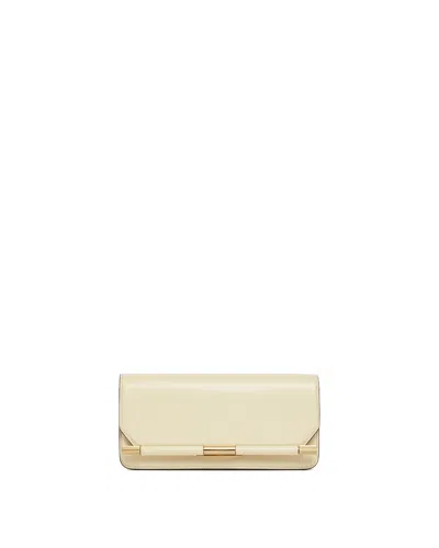 Victoria Beckham White Clutch Bag 202 In Neutral