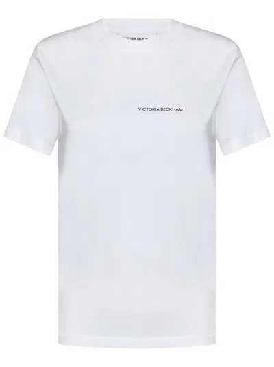 VICTORIA BECKHAM VICTORIA BECKHAM WHITE ORGANIC COTTON T-SHIRT
