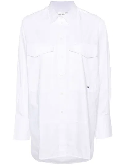 VICTORIA BECKHAM WHITE OVERSIZED SHIRT