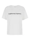 Victoria Beckham White T-shirt With Slogan Lettering On The Front