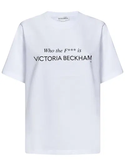 VICTORIA BECKHAM VICTORIA BECKHAM 'WHO THE F*** IS VICTORIA BECKHAM' T-SHIRT