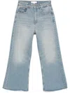 Victoria Beckham Women Wide Leg Cropped Jeans
