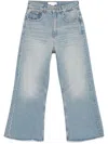 Victoria Beckham Women Wide Leg Cropped Jeans In Blue