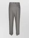 VICTORIA BECKHAM WIDE LEG CROPPED TROUSERS