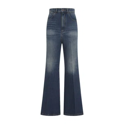 VICTORIA BECKHAM WIDE LEG KICK JEANS