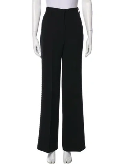 Pre-owned Victoria Beckham Wide Leg Pants In Gray