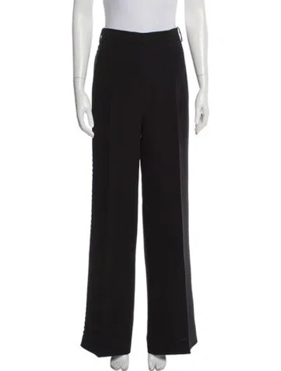 Pre-owned Victoria Beckham Wide Leg Pants In Gray