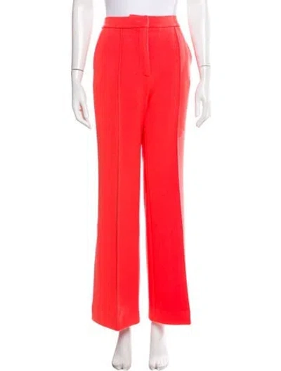 Pre-owned Victoria Beckham Wide Leg Pants In Orange