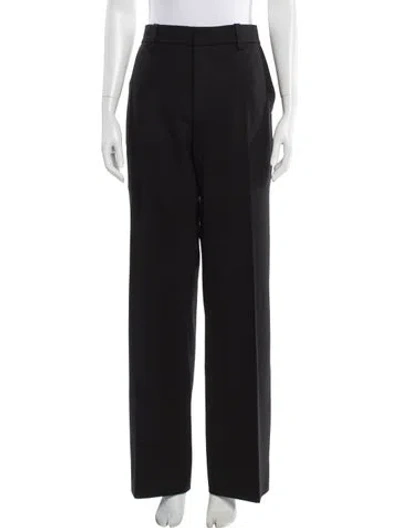 Pre-owned Victoria Beckham Wide Leg Pants W/ Tags In Black