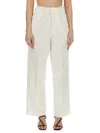 Victoria Beckham Wide Leg Pants In White