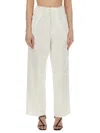 Victoria Beckham Wide Leg Pants In White