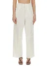 Victoria Beckham Wide Leg Pants In White
