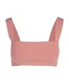Victoria Beckham Wide Shoulder Strap Bra Underwear In Pink